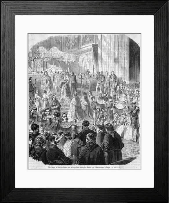 Framed Print : Encouraging Marriage