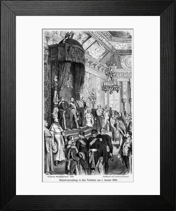 Framed Print : New Year Reception Framed Print : New Year Reception