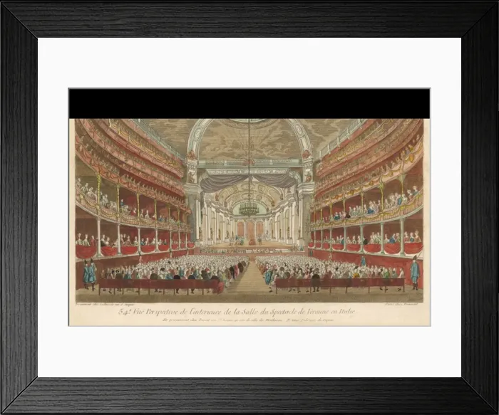 Framed Print : Theatre at Verona Framed Print : Theatre at Verona