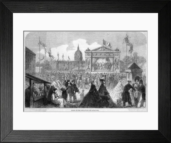 Framed Print : Imperial Fetes, Paris Framed Print : Imperial Fetes, Paris