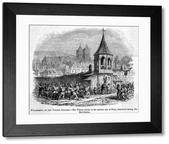 Framed Print : Norman Rioters Framed Print : Norman Rioters