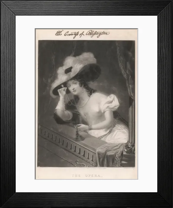 Framed Print : Countess Blessington Framed Print : Countess Blessington