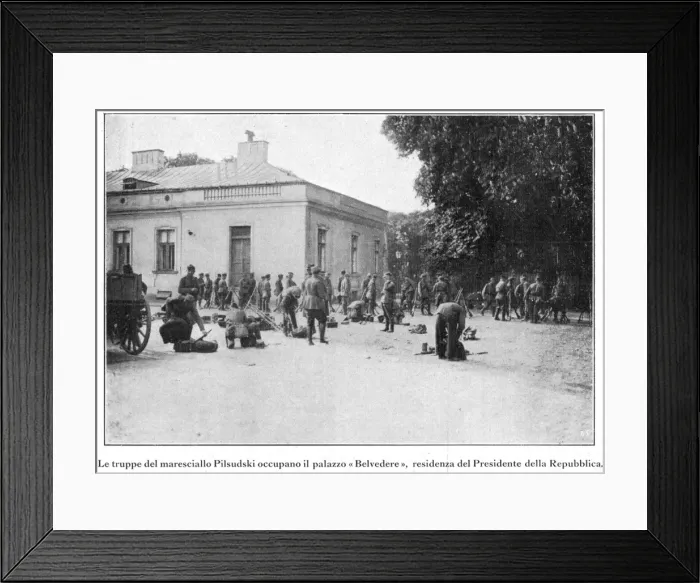 Framed Print : Piludski Coup 1 Framed Print : Piludski Coup 1