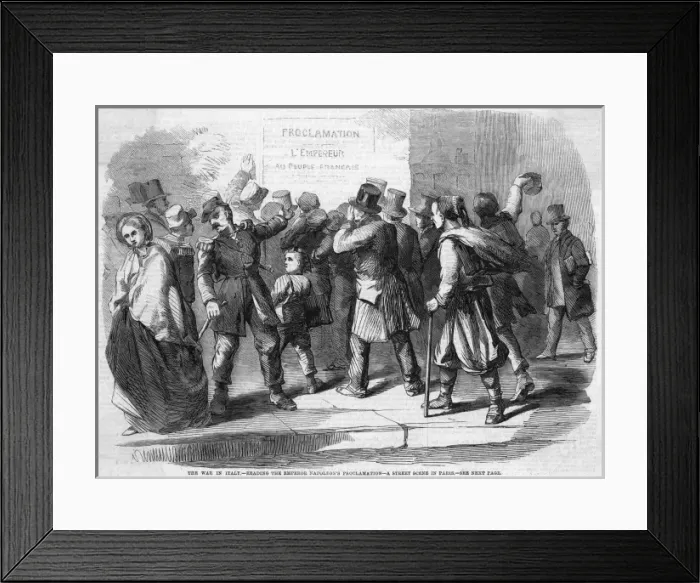 Framed Print : War in Italy Framed Print : War in Italy