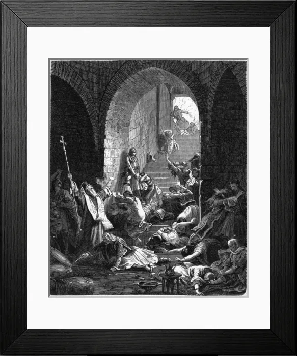 Framed Print : Turks Take Missolonghi Framed Print : Turks Take Missolonghi