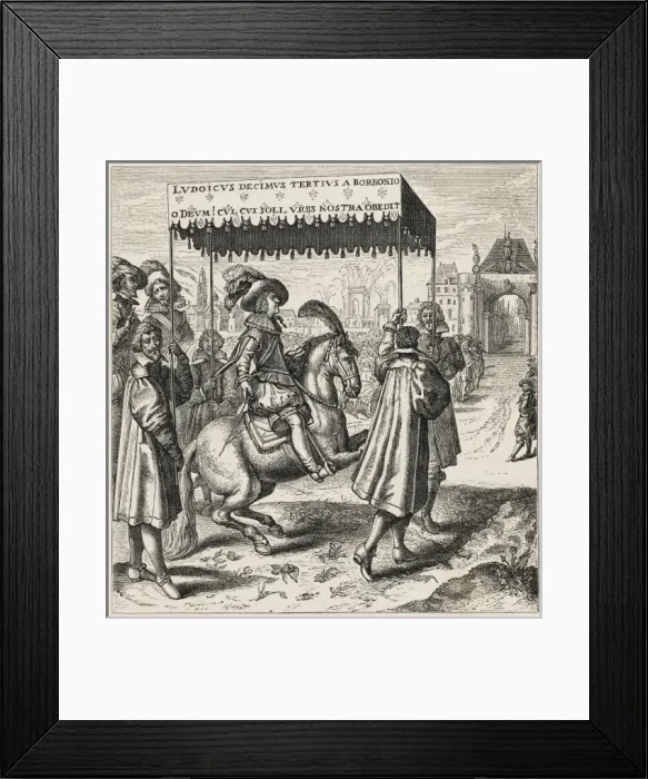 Framed Print : Louis XIII Consecrated Framed Print : Louis XIII Consecrated