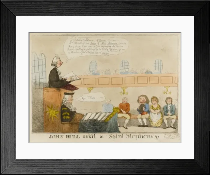 Framed Print : John Bull Asked Framed Print : John Bull Asked