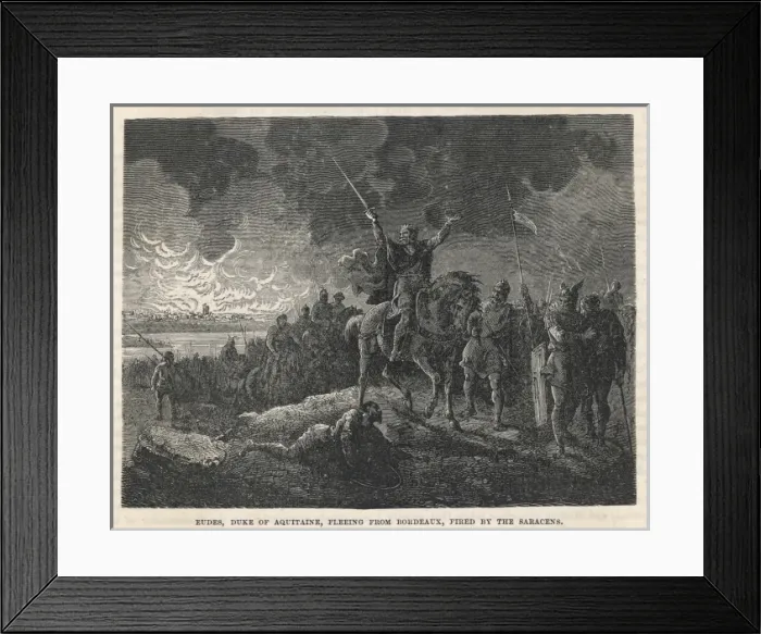 Framed Print : Saracens at Bordeaux Framed Print : Saracens at Bordeaux