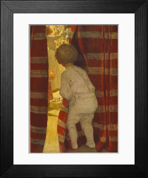Framed Print : Decking the Tree Framed Print : Decking the Tree