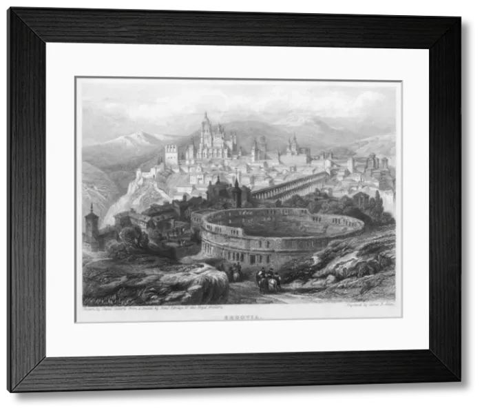 Framed Print : View of Segovia Framed Print : View of Segovia