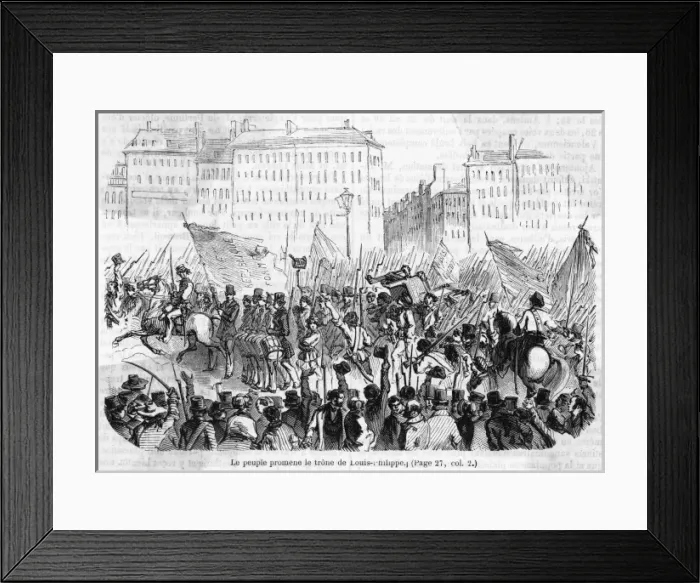 Framed Print : Louis Philippe Throne Framed Print : Louis Philippe Throne