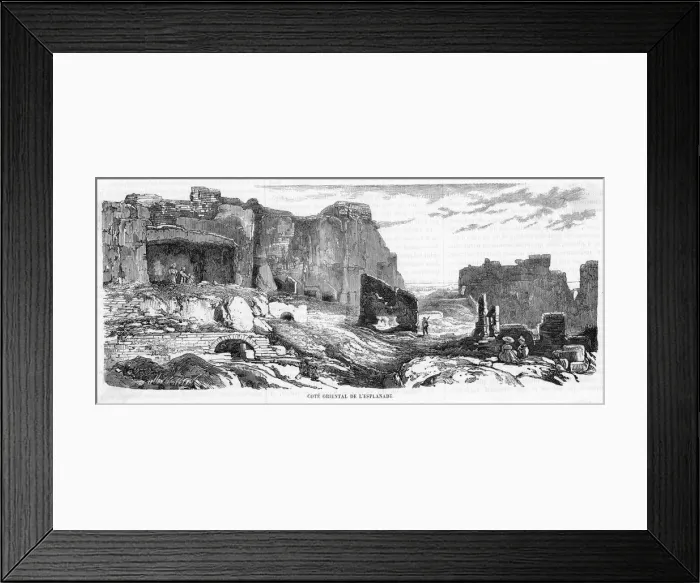 Framed Print : France Les Baux Framed Print : France Les Baux
