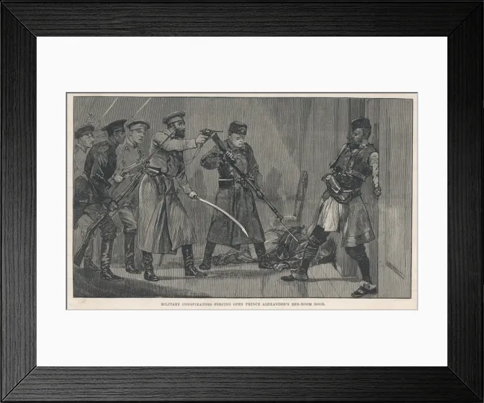 Framed Print : Alexander Deposed I Framed Print : Alexander Deposed I