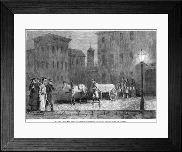 Framed Print : Warsaw Riots - 3 Framed Print : Warsaw Riots - 3
