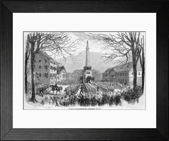 Framed Print : Nice and Savoie Framed Print : Nice and Savoie