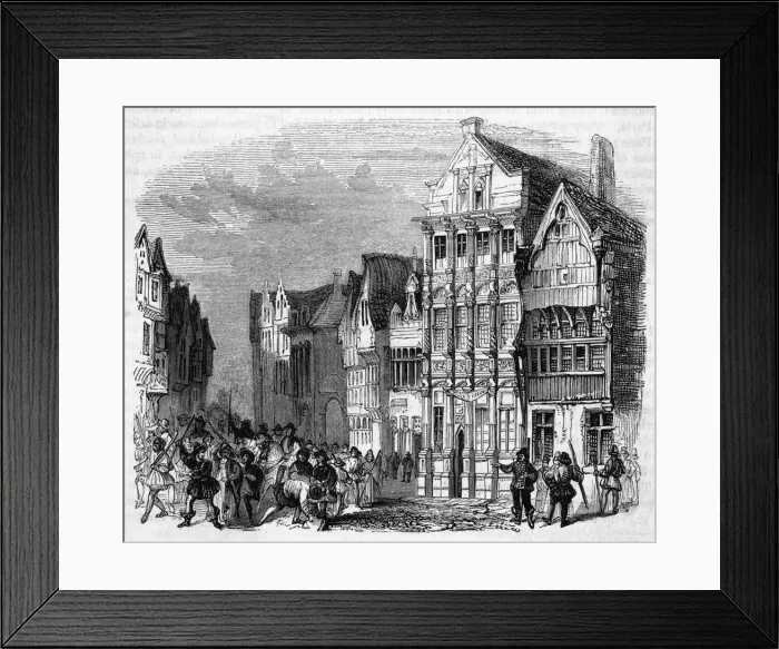 Framed Print : Ghent Insurrection Framed Print : Ghent Insurrection