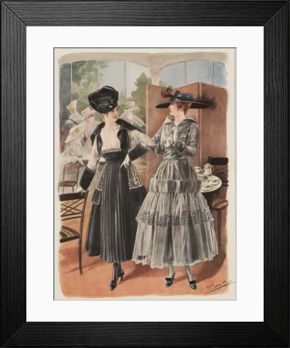 Framed Print : Le The au Bois Framed Print : Le The au Bois