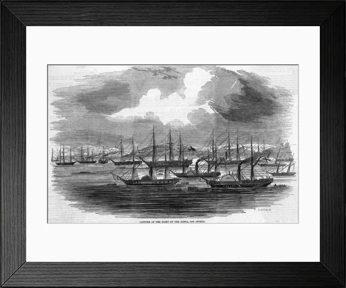 Framed Print : Junta Fleet Framed Print : Junta Fleet