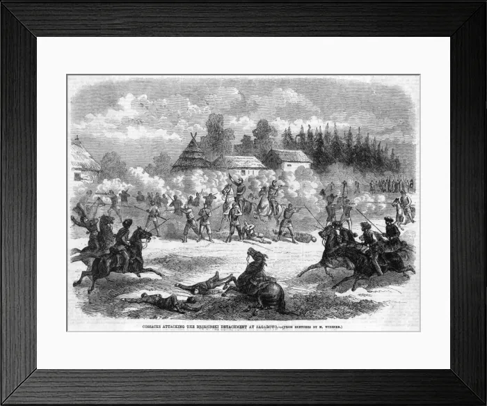 Framed Print : Cossacks at Zagarowo Framed Print : Cossacks at Zagarowo