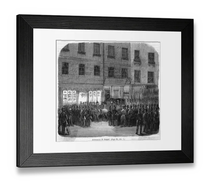 Framed Print : Raspail Arrested Framed Print : Raspail Arrested