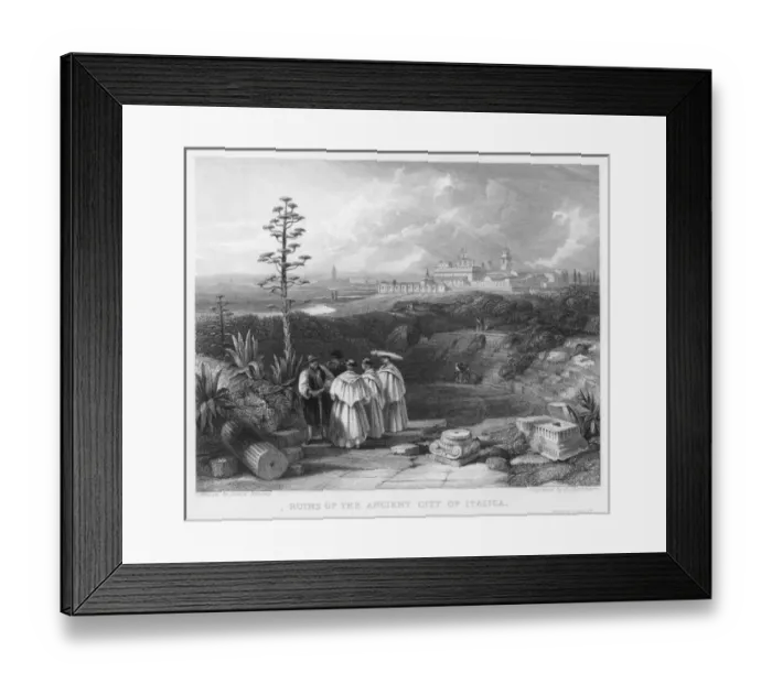 Framed Print : Ruins of Italica Framed Print : Ruins of Italica