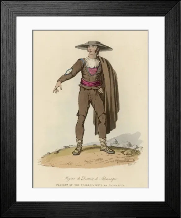 Framed Print : Peasant of Salamanca Framed Print : Peasant of Salamanca