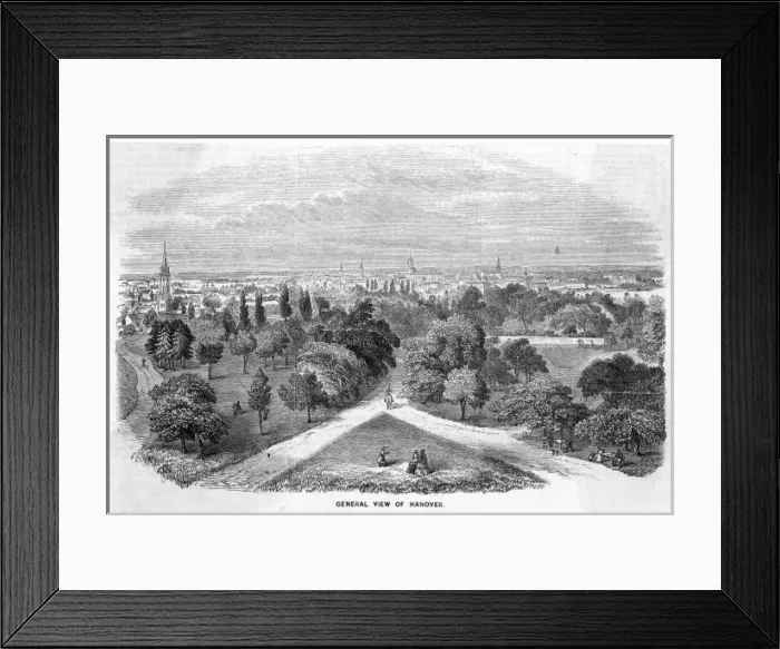 Framed Print : Germany Hannover Framed Print : Germany Hannover