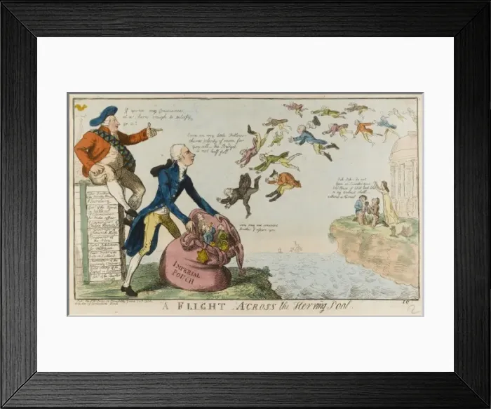 Framed Print : A Flight across the Herring Pool Framed Print : A Flight across the Herring Pool