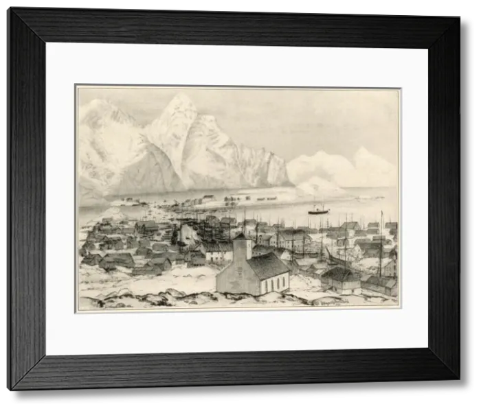 Framed Print : Norway Lofoten Islands Framed Print : Norway Lofoten Islands