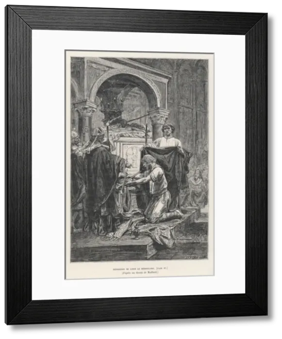 Framed Print : Louis Le Pieux Deposed Framed Print : Louis Le Pieux Deposed