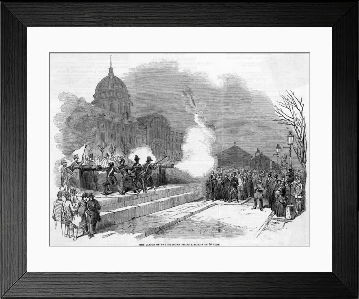 Framed Print : 70-Gun Salute Framed Print : 70-Gun Salute