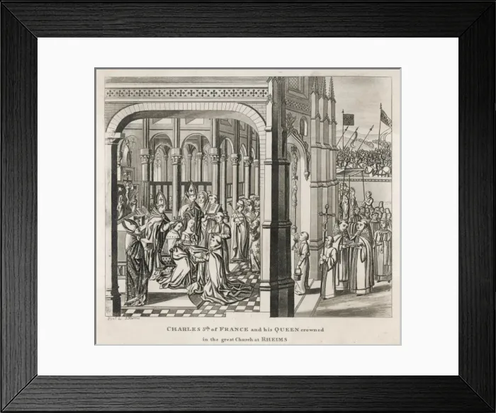 Framed Print : Charles V Crowned Framed Print : Charles V Crowned