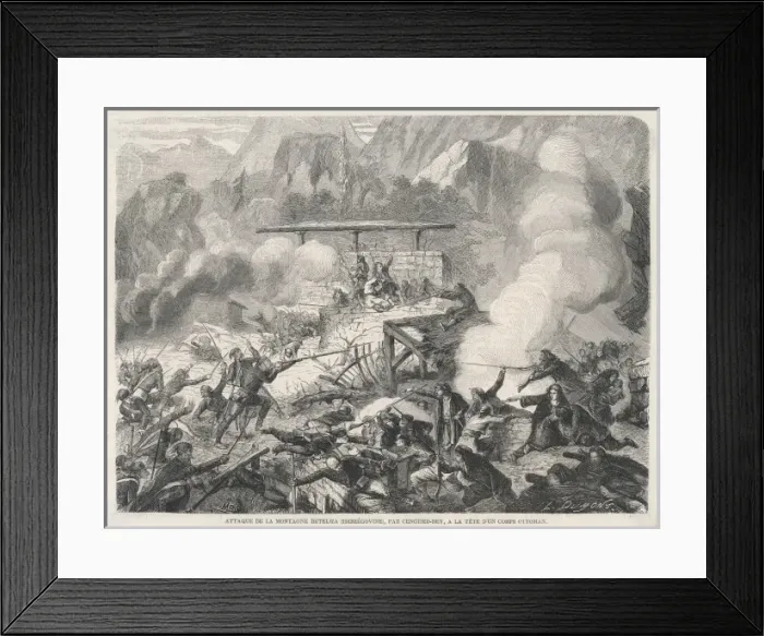 Framed Print : Herzegovina Revolts Framed Print : Herzegovina Revolts