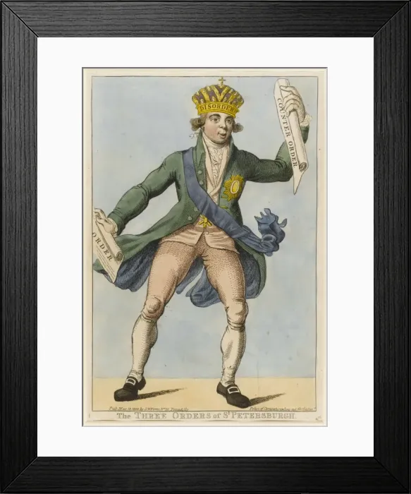Framed Print : The three Orders of St Petersburgh Framed Print : The three Orders of St Petersburgh