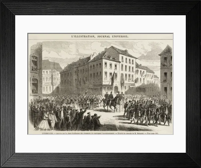 Framed Print : Prussian Occupation Framed Print : Prussian Occupation