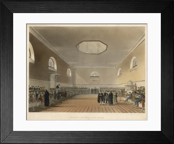 Framed Print : Charterhouse School Room Framed Print : Charterhouse School Room
