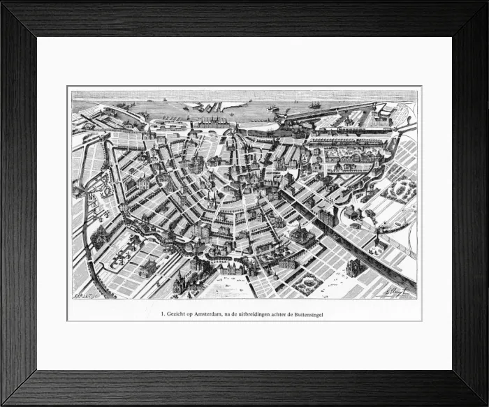 Framed Print : Netherlands Amsterdam Framed Print : Netherlands Amsterdam