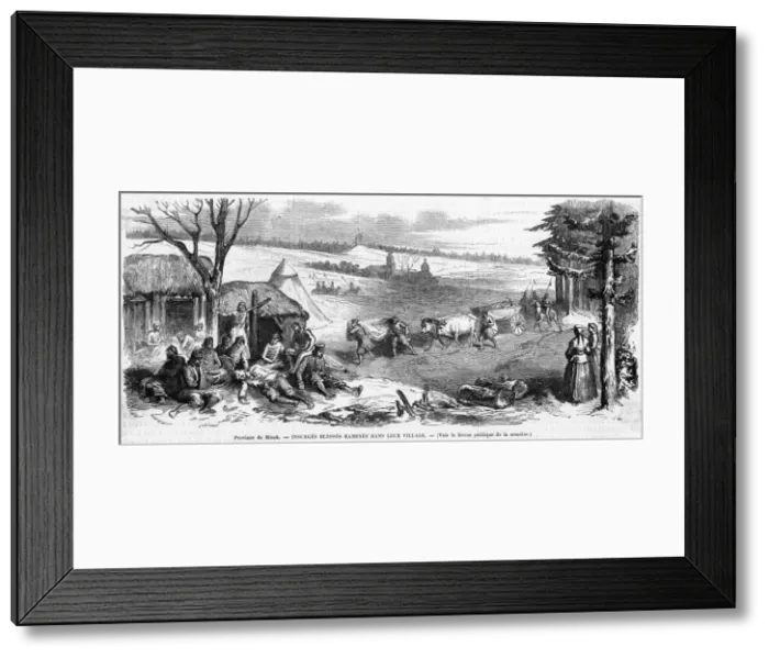 Framed Print : Wounded Insurgents Framed Print : Wounded Insurgents