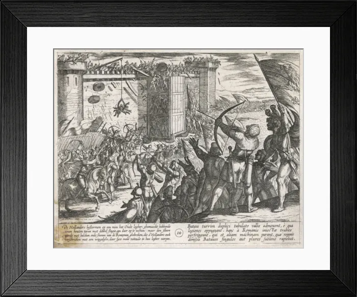 Framed Print : Romans in Batavia Framed Print : Romans in Batavia