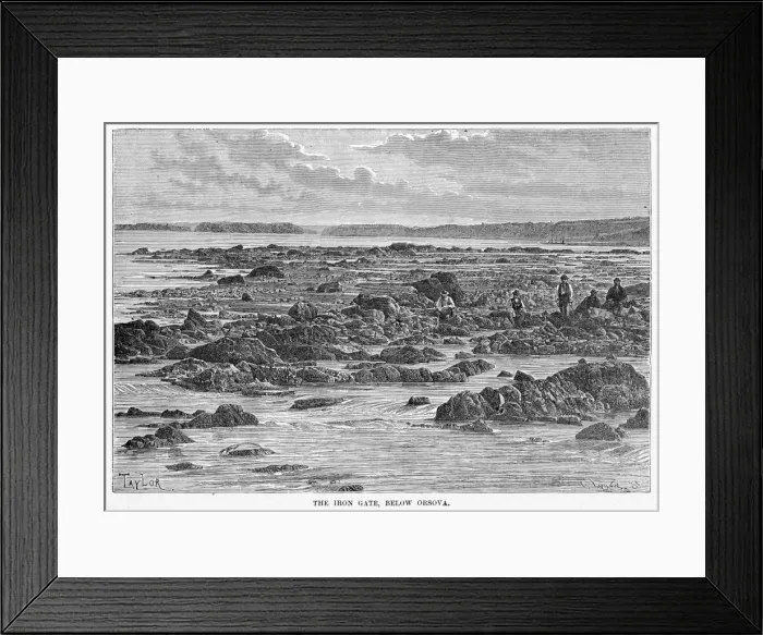 Framed Print : Romania Danube Framed Print : Romania Danube