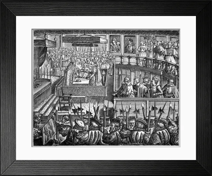 Framed Print : Louis XIII Baptised Framed Print : Louis XIII Baptised