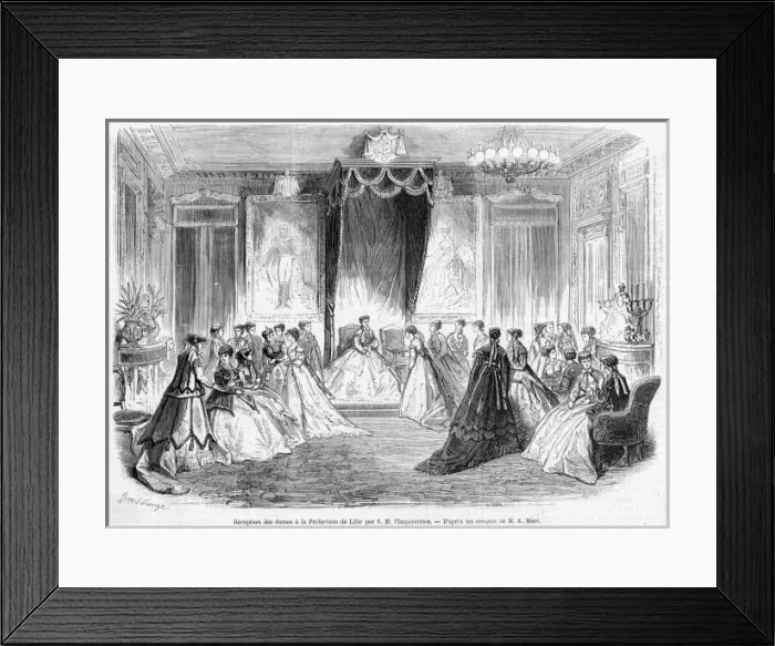 Framed Print : Eugenie at Lille Framed Print : Eugenie at Lille
