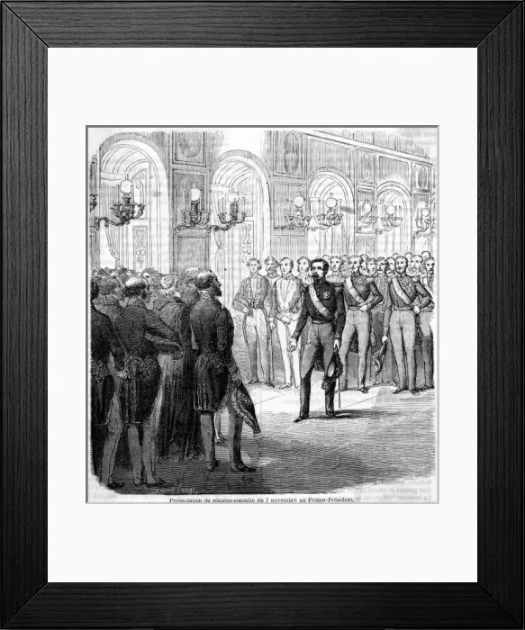 Framed Print : Senatus-Consulte Framed Print : Senatus-Consulte