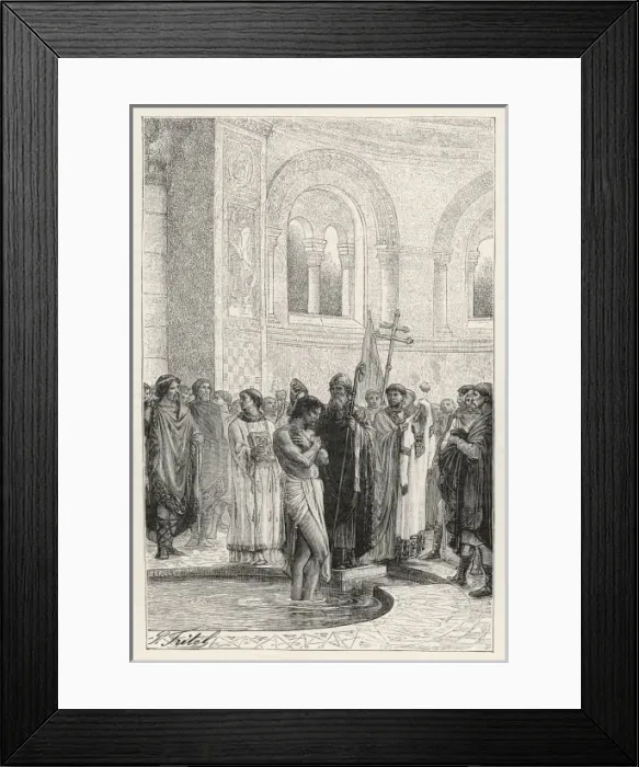 Framed Print : Rollo Baptised Framed Print : Rollo Baptised