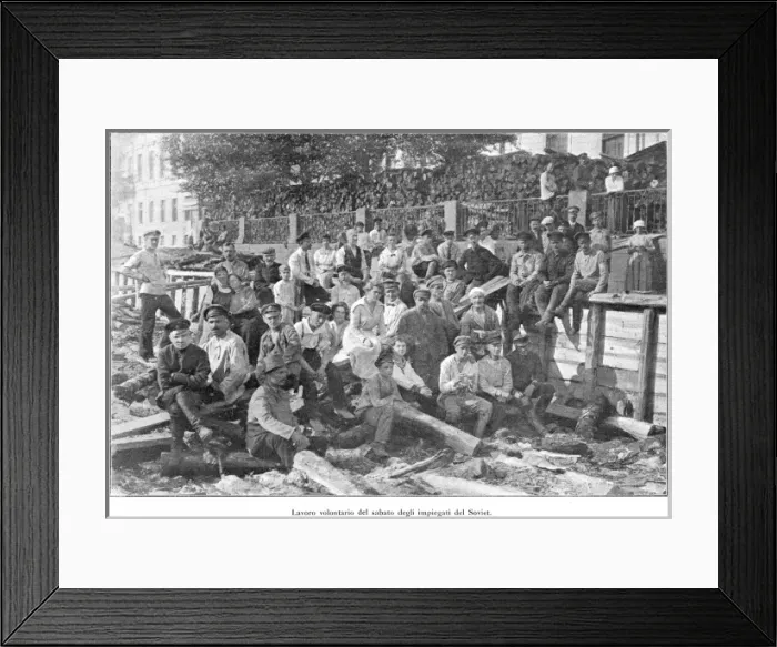 Framed Print : Voluntary Workers 2 Framed Print : Voluntary Workers 2