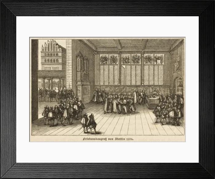 Framed Print : Peace of Stettin Framed Print : Peace of Stettin