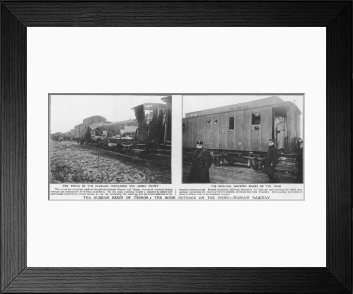 Framed Print : Bombed Train Framed Print : Bombed Train