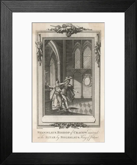 Framed Print : Bishop Murdered Framed Print : Bishop Murdered