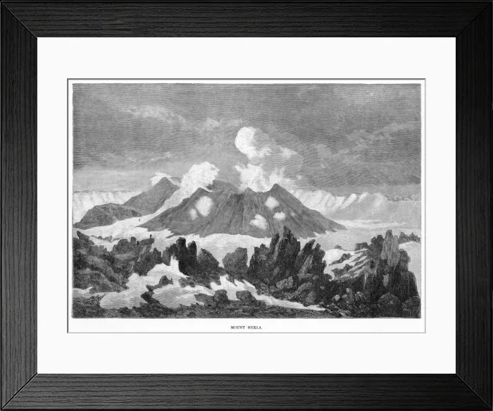 Framed Print : Iceland Mount Hekla Framed Print : Iceland Mount Hekla