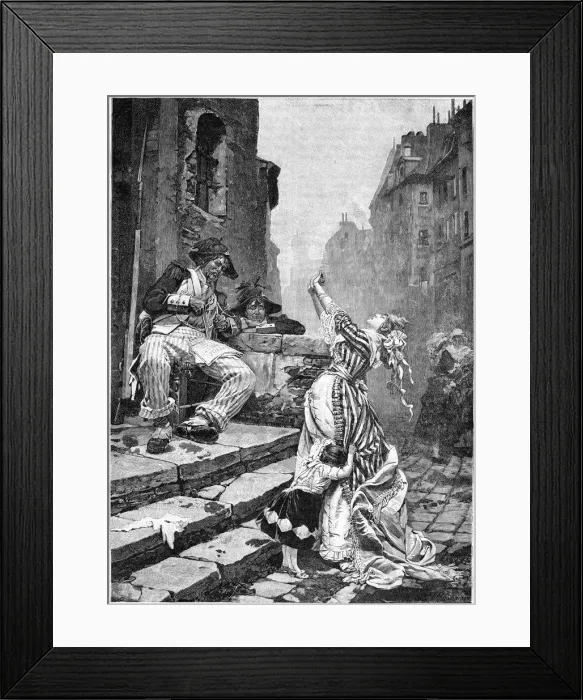 Framed Print : Begging for Mercy Framed Print : Begging for Mercy